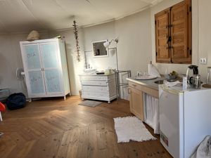 Inside   at Darjas Yurtas in Benajarafe