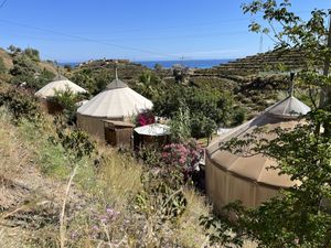 Yurtas   at Darjas Yurtas in Benajarafe