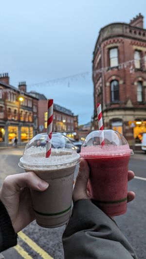 Oreo milkshake and smoothie at Drift-In in York