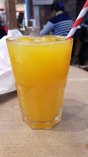 Vitamin C juice #Veganuary at Drift-In in York