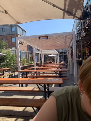 Lots of space   at El Rayo Vegan Cantina in York