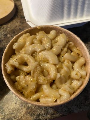 Mac and cheese  at Earth Based Cafe in Martinsburg