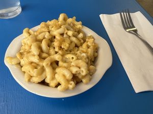 Mac N Cheese  at Earth Based Cafe in Martinsburg