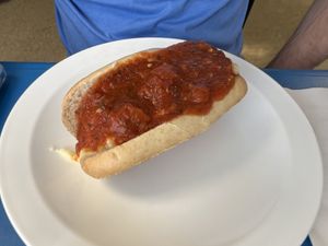 Meatball Sub   at Earth Based Cafe in Martinsburg