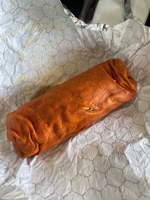 Bloody vegan burrito   at Slim Thick Cafe in Tempe