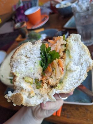 Tofu bánh mì at Nam Song in Sheffield