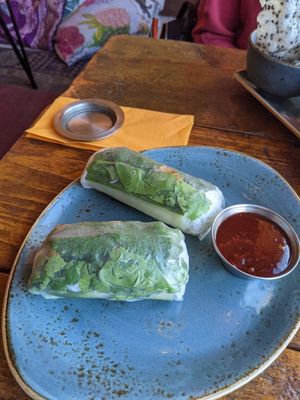 Summer rolls at Nam Song in Sheffield
