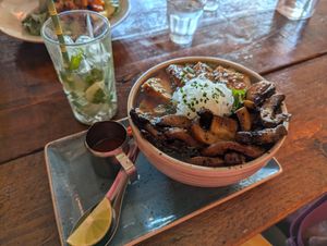 Vegan pho at Nam Song in Sheffield
