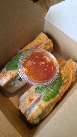 Summer rolls at Nam Song in Sheffield