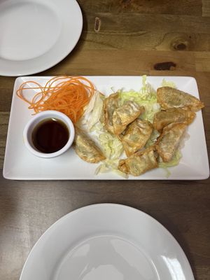 Dumplings/ gyoza   at Siam Orchid in Bar Harbor