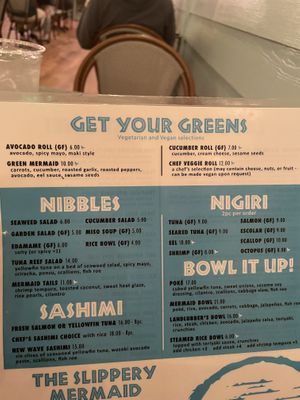   at The Slippery Mermaid Sushi Bar in Navarre