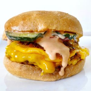 Monty’s Double Good Burger at Monty's Good Burger - 3rd St in Los Angeles