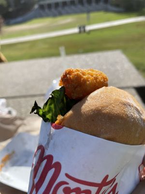 Single patty burger  at Monty's Good Burger - 3rd St in Los Angeles