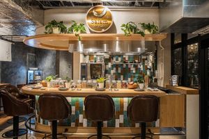 Counter plus table & outdoor seating options are available. Book online through Tablecheck!   at Salam in Tokyo