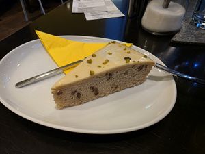 Bananenkuchen at Samocca in Schwabisch Hall