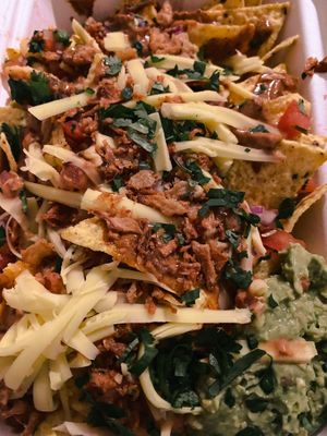 Nachos at Plant Base in Lisbon