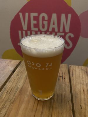 Local ipa at Plant Base in Lisbon