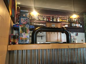 Bar area   at Plant Base in Lisbon