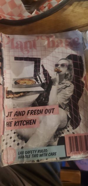 Menu at Plant Base in Lisbon