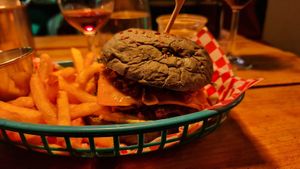 Special burger #Veganuary at Plant Base in Lisbon