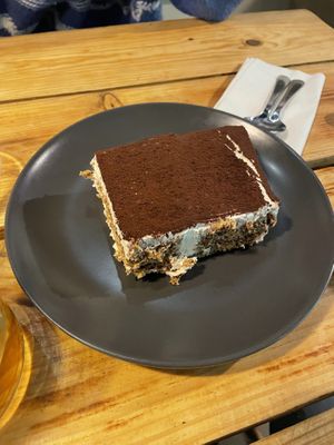 Tiramisu  at Plant Base in Lisbon