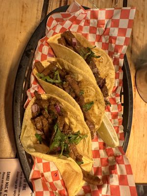 Seitan tacos  at Plant Base in Lisbon