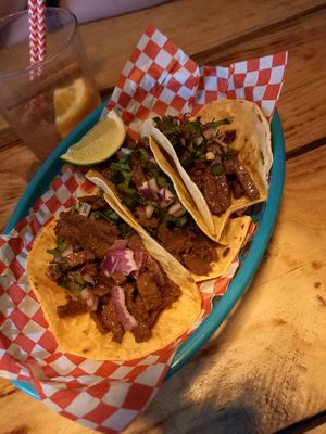 Seitanitas taco at Plant Base in Lisbon