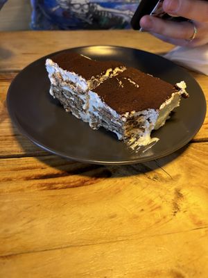 tiramisu   at Plant Base in Lisbon