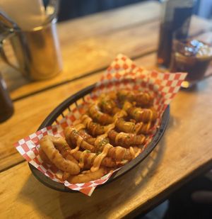 Onion rings  at Plant Base in Lisbon