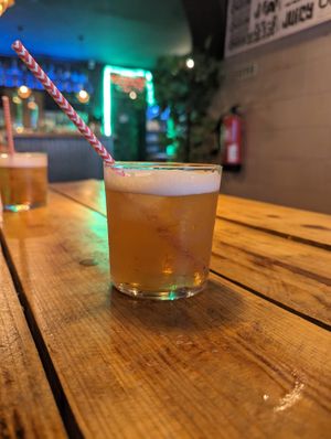 Homemade icetea at Plant Base in Lisbon