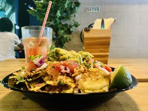 nachos  at Plant Base in Lisbon