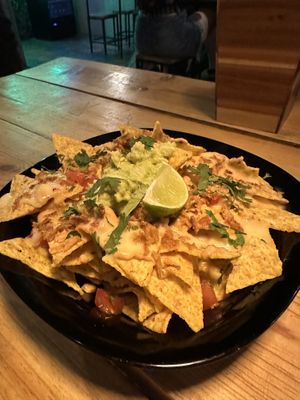 Loaded nacho   at Plant Base in Lisbon