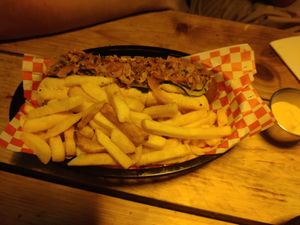 Hot dog at Plant Base in Lisbon