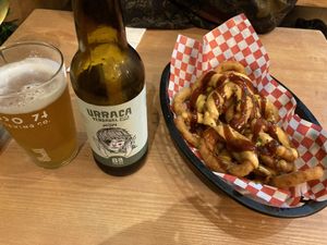 Onion rings  at Plant Base in Lisbon