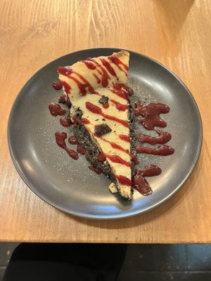 Chocolate cake  at Plant Base in Lisbon