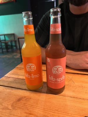yummy sodas  at Plant Base in Lisbon