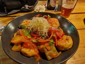 Momos at Plant Base in Lisbon