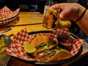 Tacos at Plant Base in Lisbon