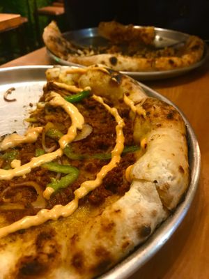 chipotle Pizza  at Plant Base in Lisbon