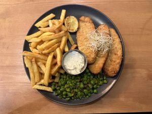 Fish and Chips 🤤.  at Plant Base in Lisbon