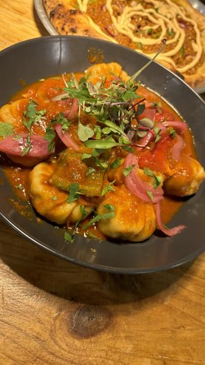 Spicy momos   at Plant Base in Lisbon