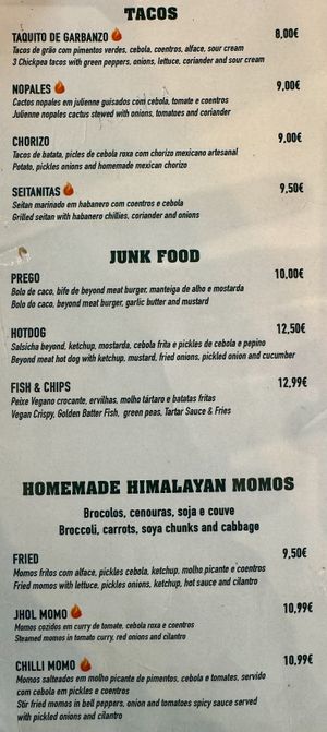 Menu 2 of 5, September 2024  at Plant Base in Lisbon