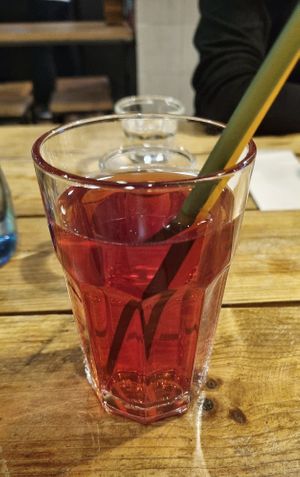 Homemade ice tea (no sugar :)) at Plant Base in Lisbon