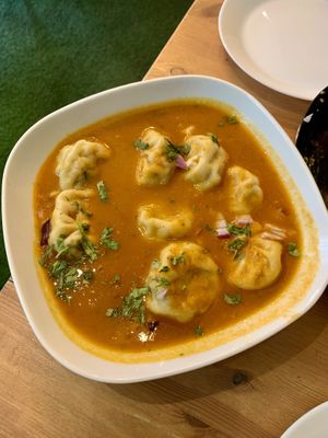 Jhol momo   at Plant Base in Lisbon