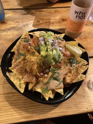 Loaded tacos   at Plant Base in Lisbon