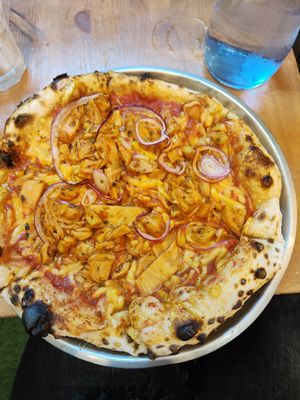 Pizza jacko cipola at Plant Base in Lisbon