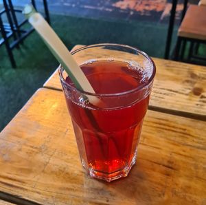 Home made ice tea at Plant Base in Lisbon