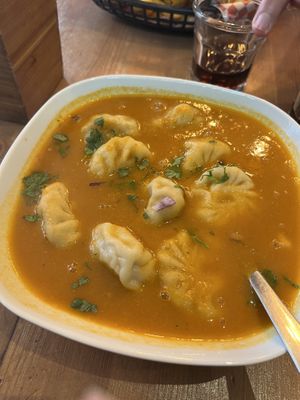 Spicy momos   at Plant Base in Lisbon