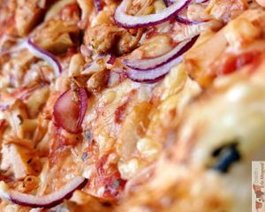  jackfruit pizza  at Plant Base in Lisbon