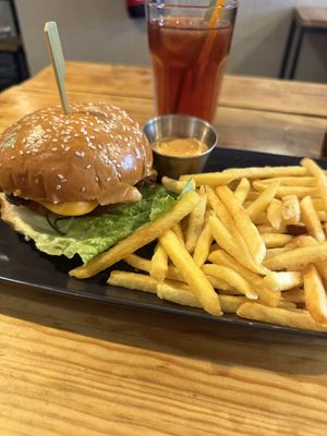 Best Burger!  at Plant Base in Lisbon